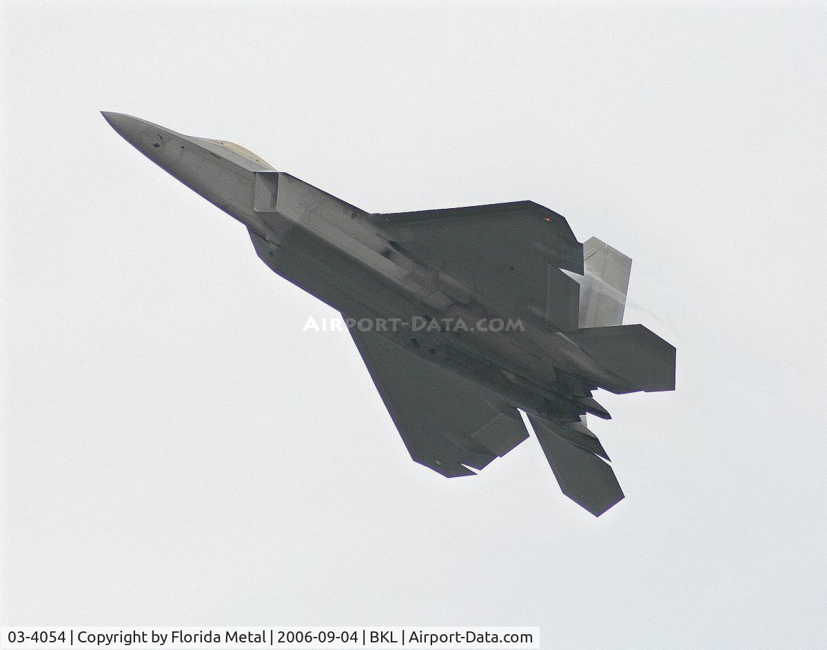 03-4054, 2003 Lockheed Martin F-22A Raptor C/N 4054, F-22