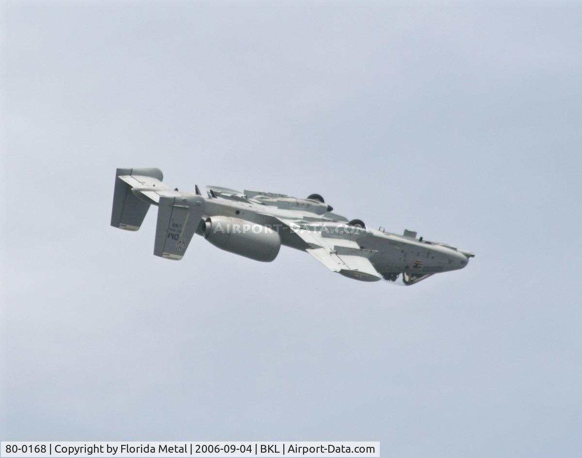 80-0168, 1980 Fairchild Republic A-10A Thunderbolt II C/N A10-0518, A-10