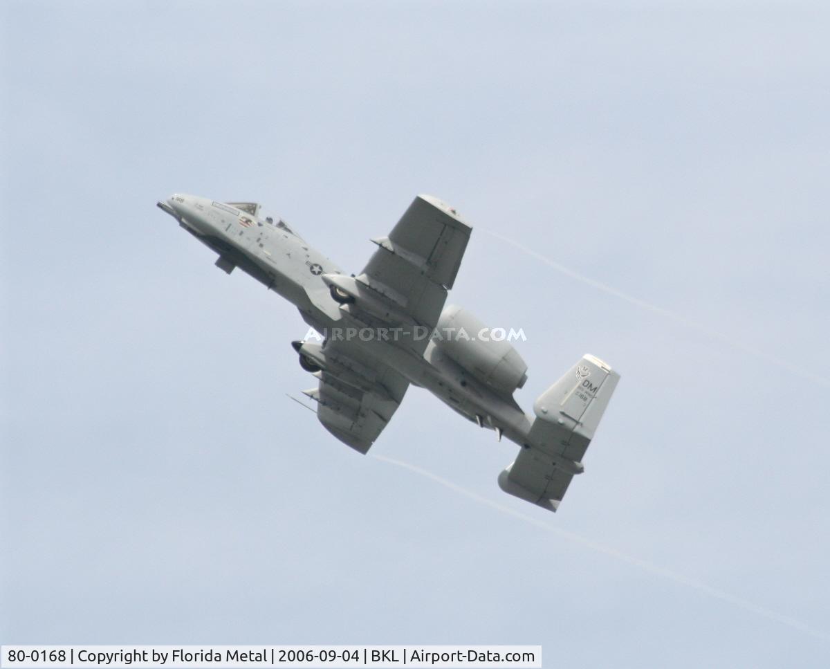 80-0168, 1980 Fairchild Republic A-10A Thunderbolt II C/N A10-0518, A-10