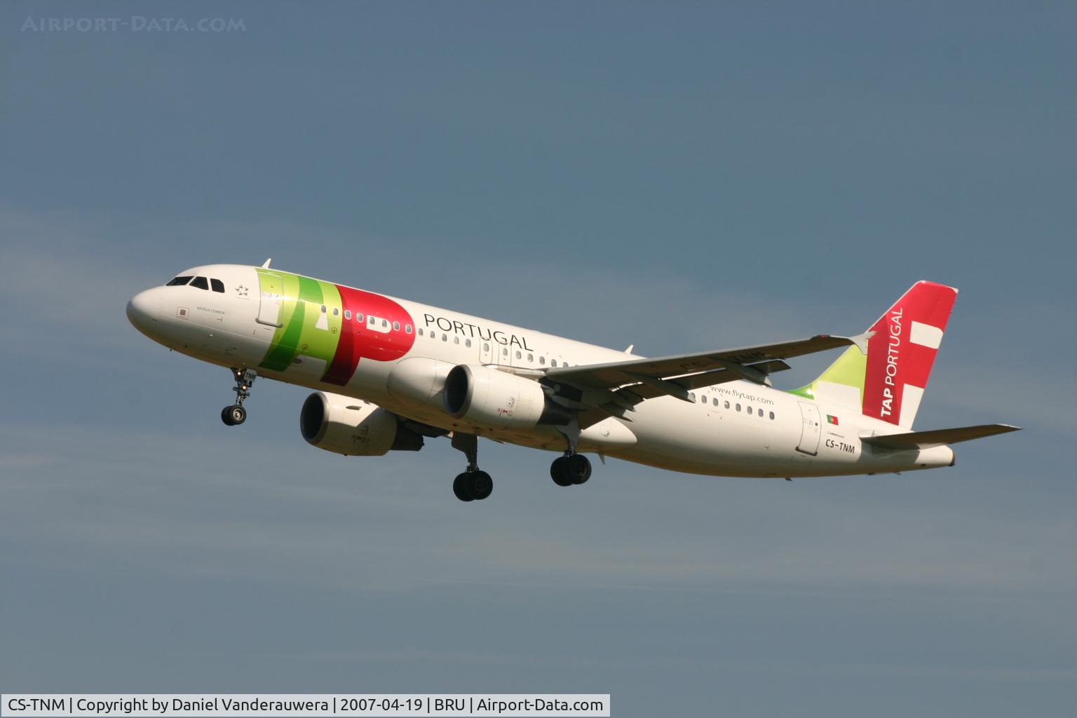 CS-TNM, 2002 Airbus A320-214 C/N 1799, arrival of NATALIA CORRELIA