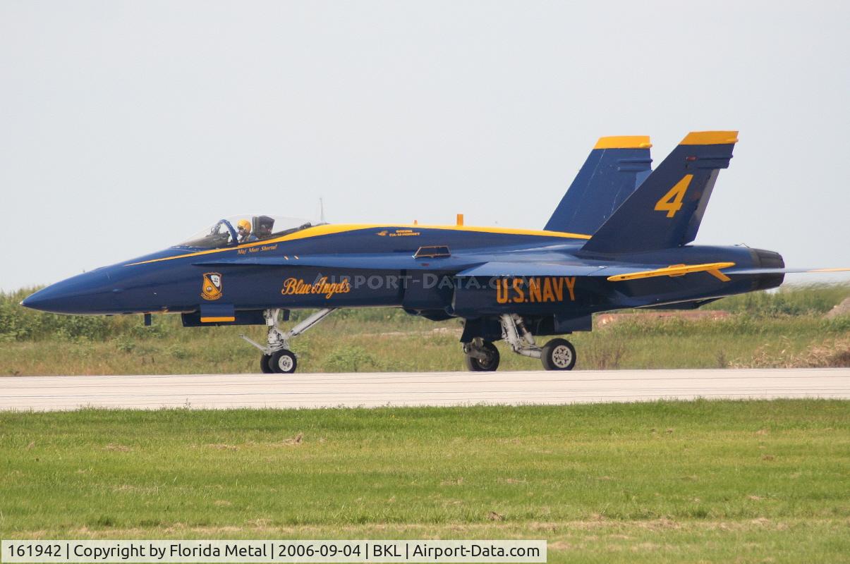 161942, McDonnell Douglas F/A-18A Hornet C/N 0149, Blue Angel #4