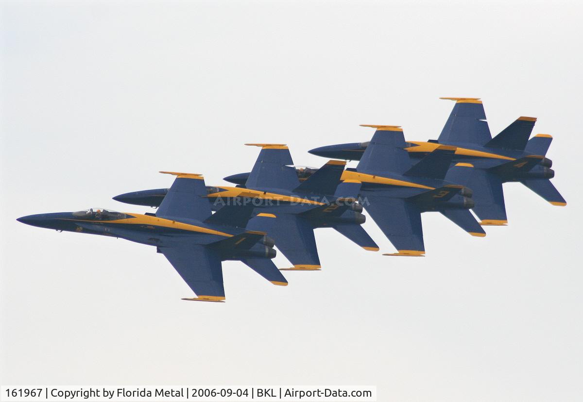 161967, McDonnell Douglas F/A-18A Hornet C/N 0183/A144, Blue Angels