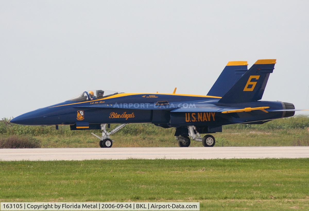 163105, McDonnell Douglas F/A-18A+ Hornet C/N 0494/A408, #6