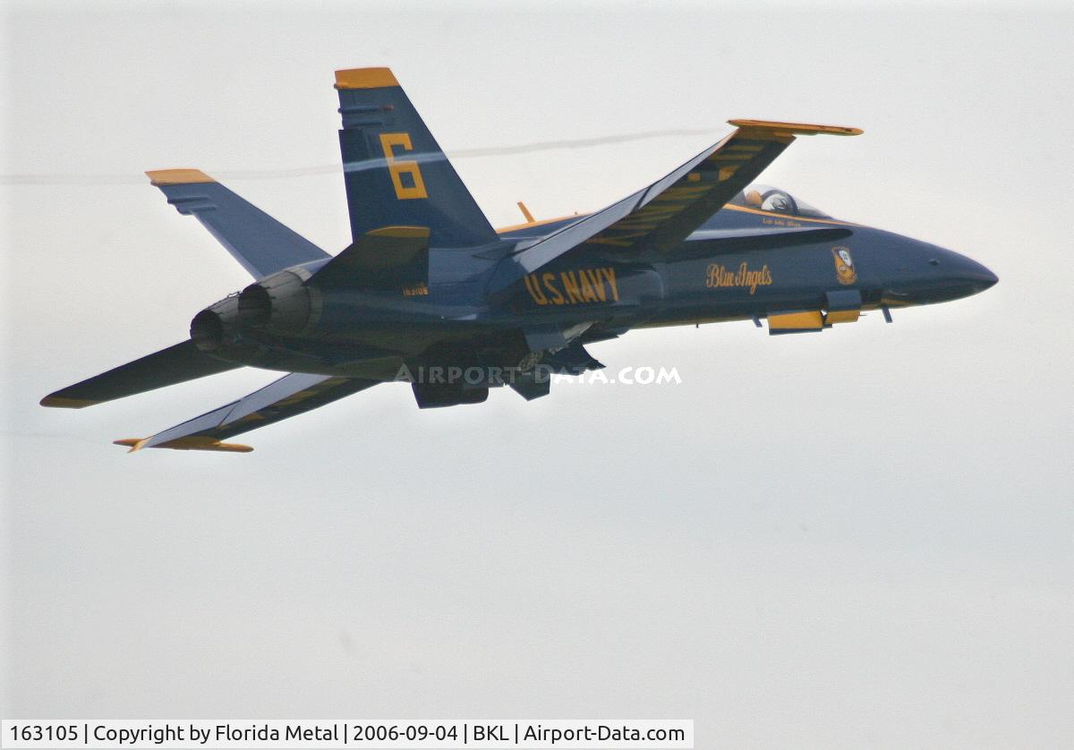 163105, McDonnell Douglas F/A-18A+ Hornet C/N 0494/A408, #6
