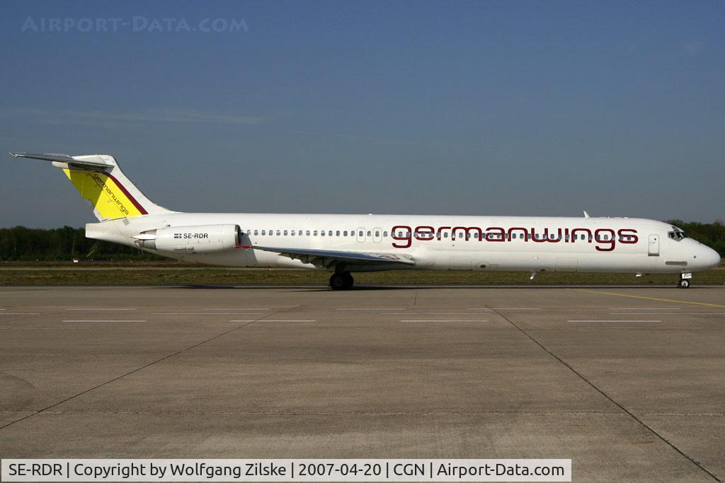 SE-RDR, 1980 McDonnell Douglas MD-82 (DC-9-82) C/N 49151/1088, visitor
