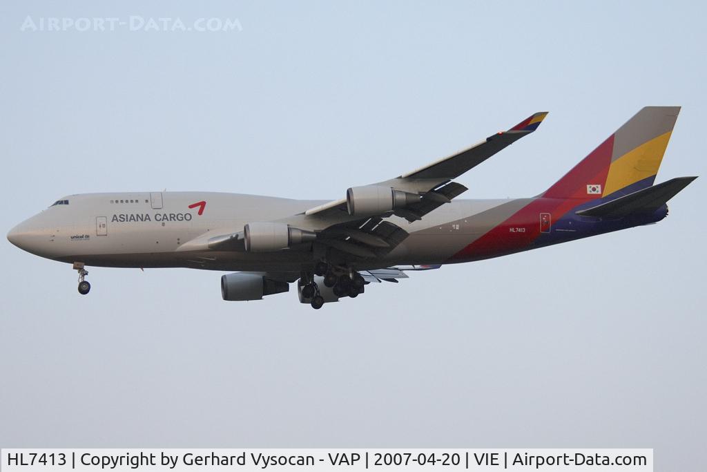 HL7413, 1991 Boeing 747-48ESF C/N 25405, new 747-BCF