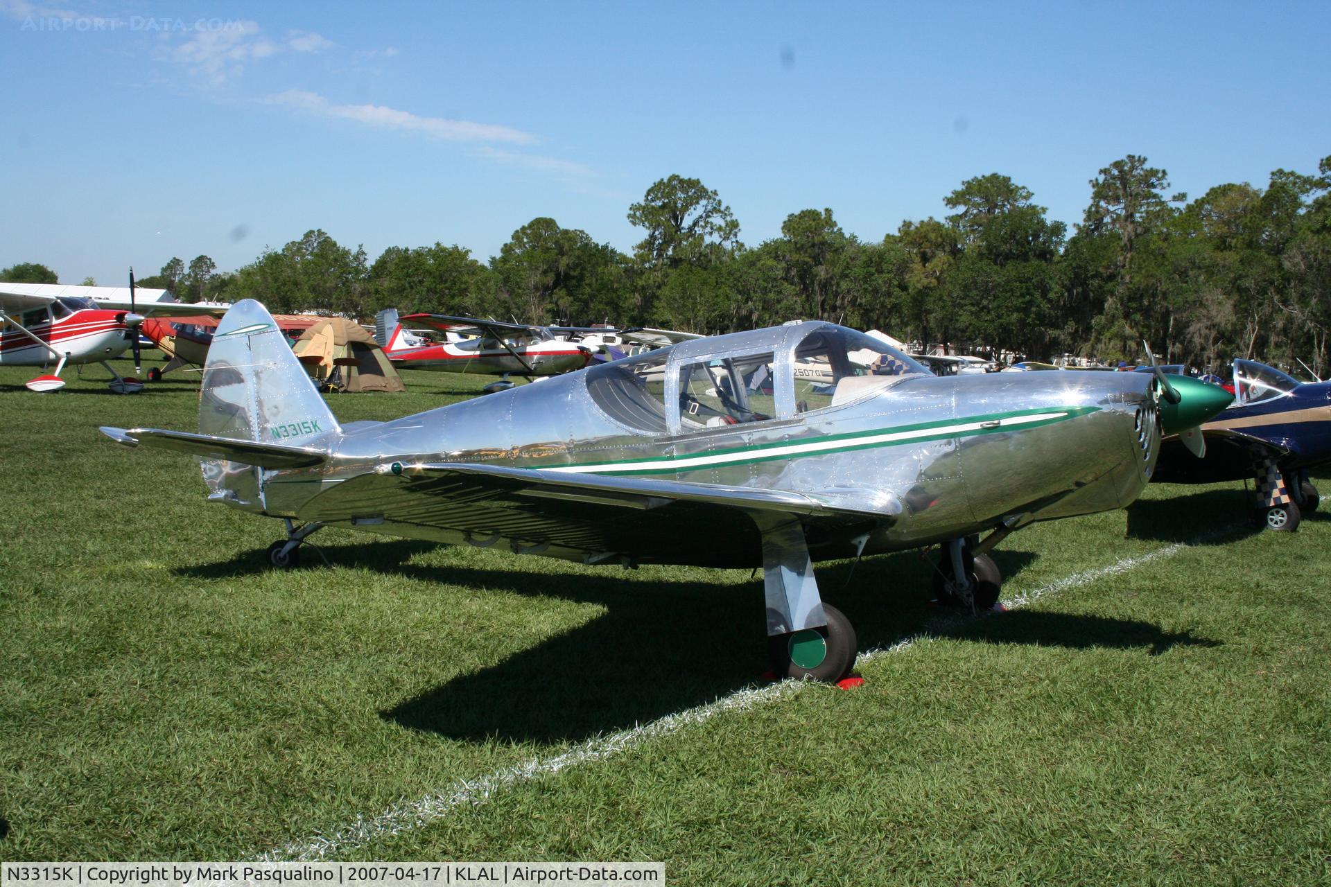 N3315K, 1946 Globe GC-1B Swift C/N 1308, Swift GC-1B