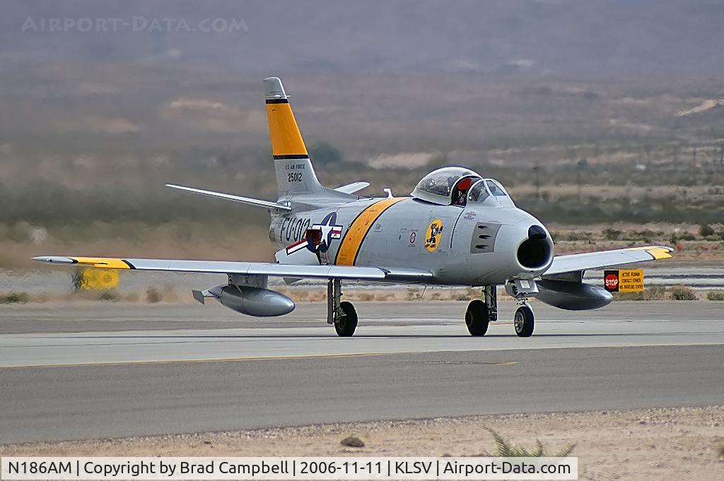 N186AM, 1952 North American F-86F Sabre C/N 191-708, Air Museum - Chino, California / 1952 North American/Sharpe F86F Sabre - Aviation Nation 2006