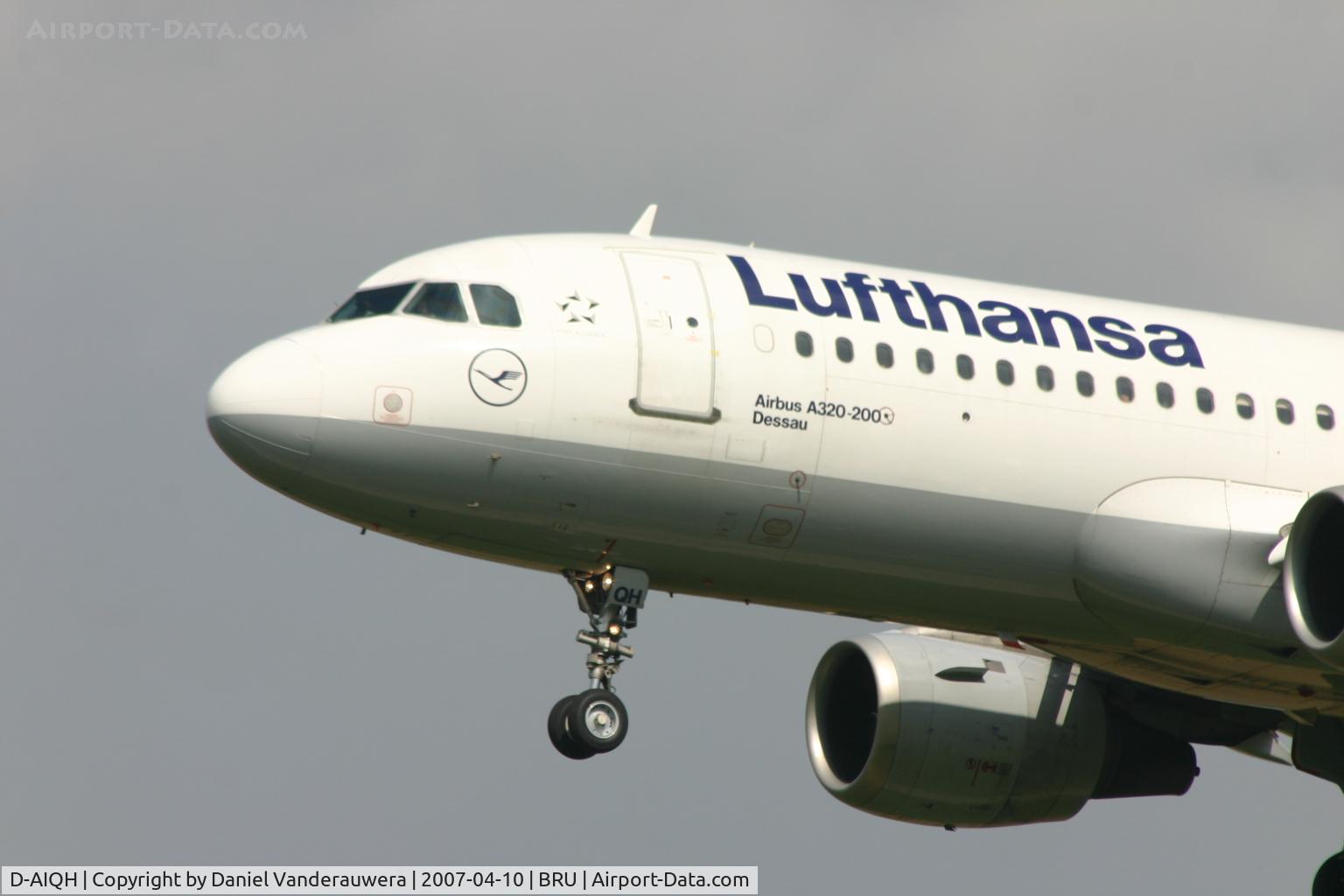 D-AIQH, 1991 Airbus A320-211 C/N 217, arrival of flight LH4576 from FRA