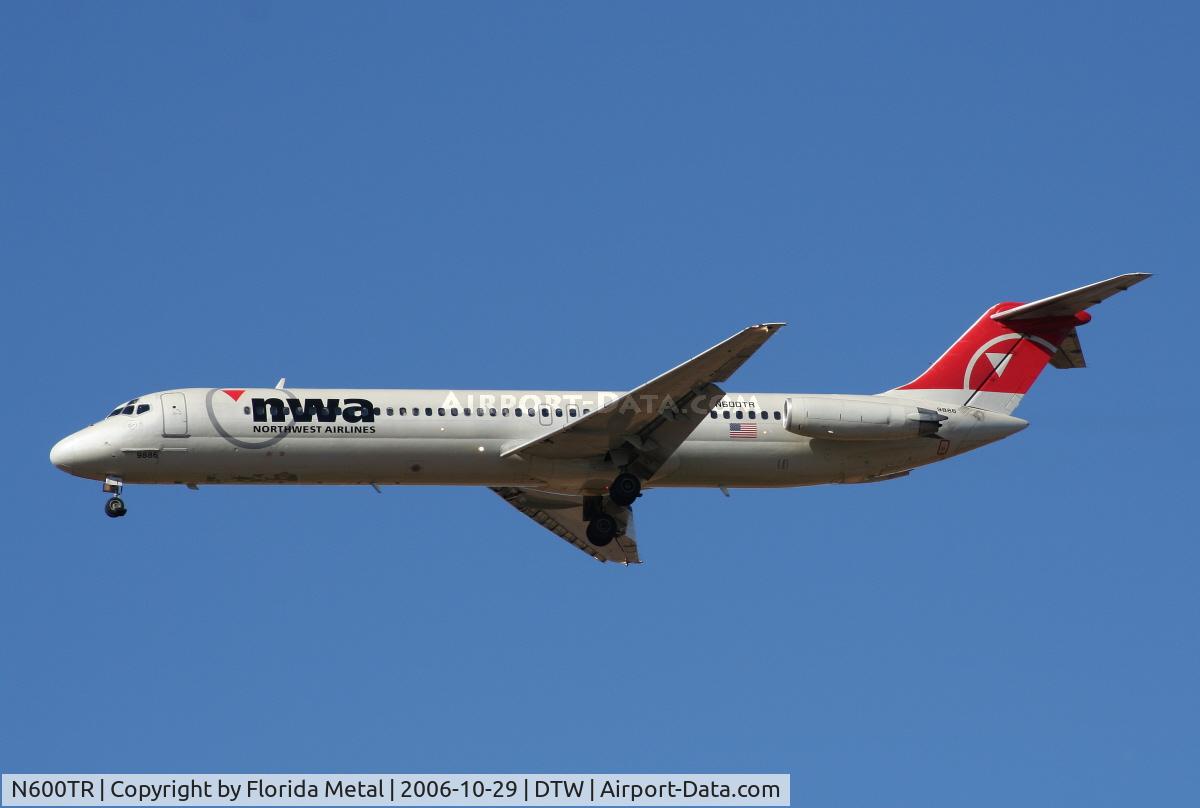 N600TR, 1979 McDonnell Douglas DC-9-51 C/N 47783, Northwest