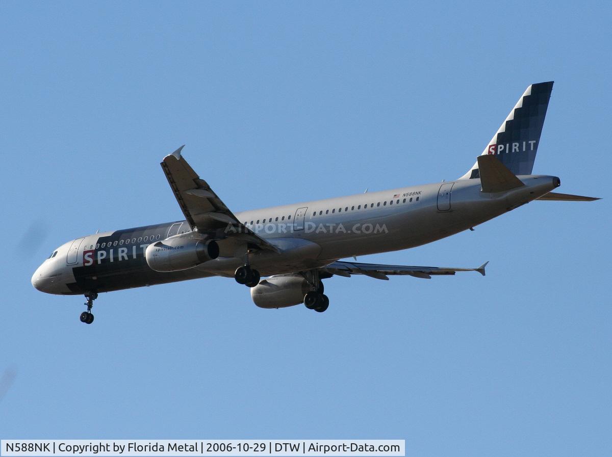 N588NK, 2005 Airbus A321-231 C/N 2590, Spirit