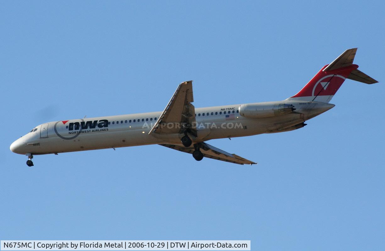 N675MC, 1975 Douglas DC-9-51 C/N 47651, Northwest