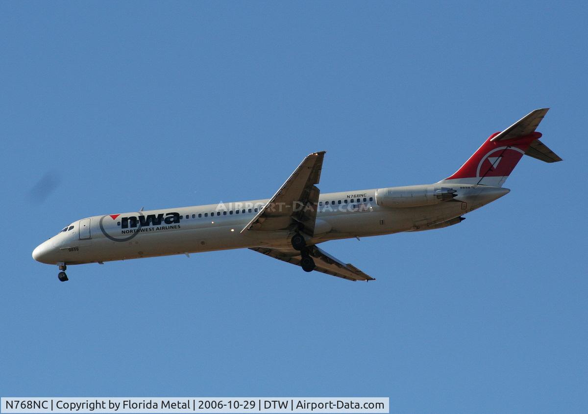 N768NC, 1977 McDonnell Douglas DC-9-51 C/N 47729, Northwest