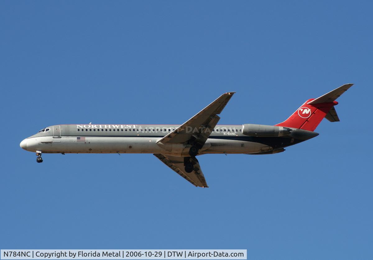 N784NC, 1980 McDonnell Douglas DC-9-51 C/N 48109, Northwest