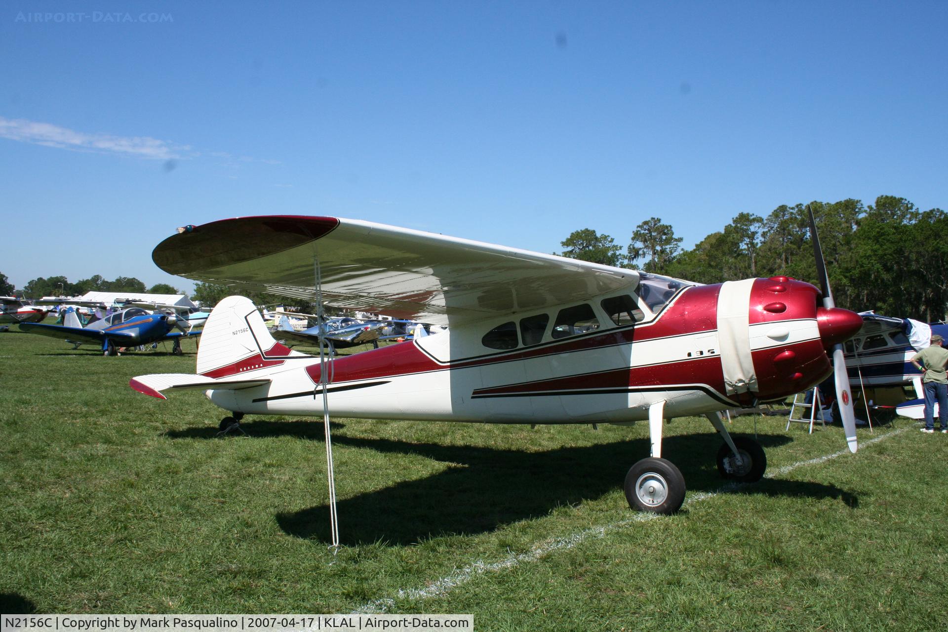 N2156C, 1954 Cessna 195B Businessliner C/N 16141, Cessna 195