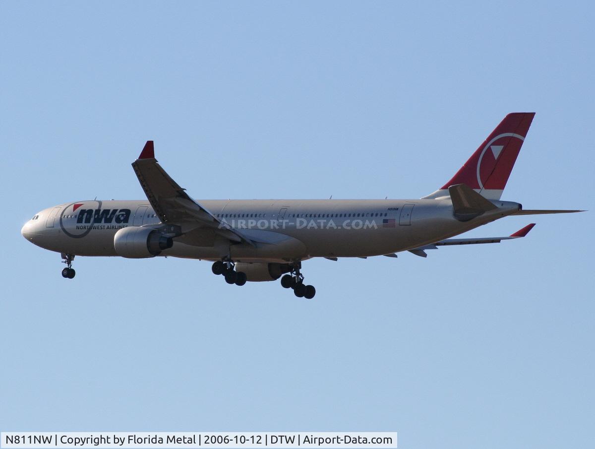 N811NW, 2005 Airbus A330-323 C/N 0690, Northwest