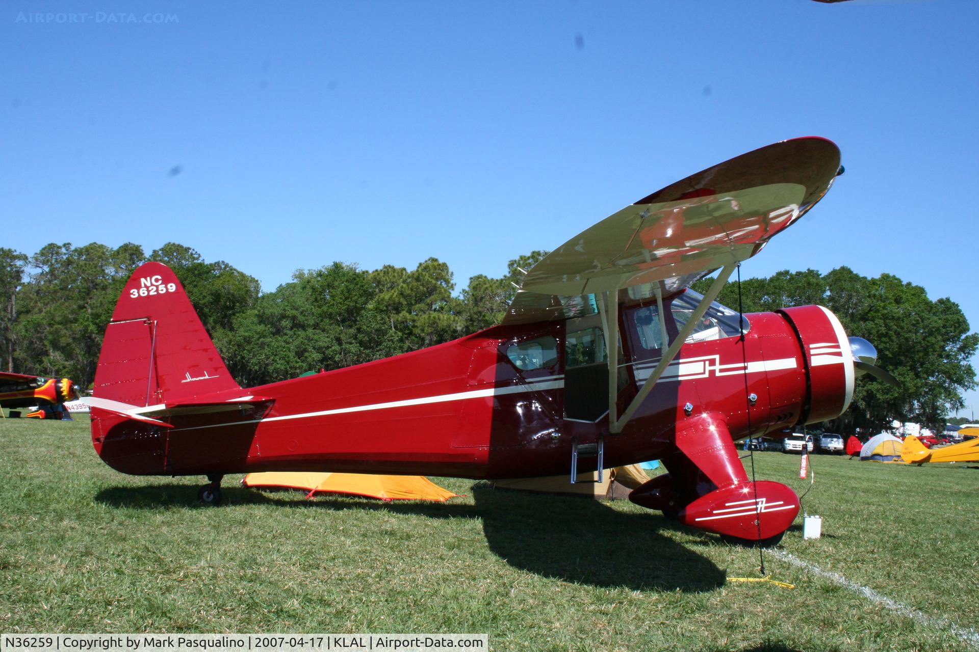 N36259, 1944 Howard Aircraft DGA-15P C/N 1770, Howard DGA-15P