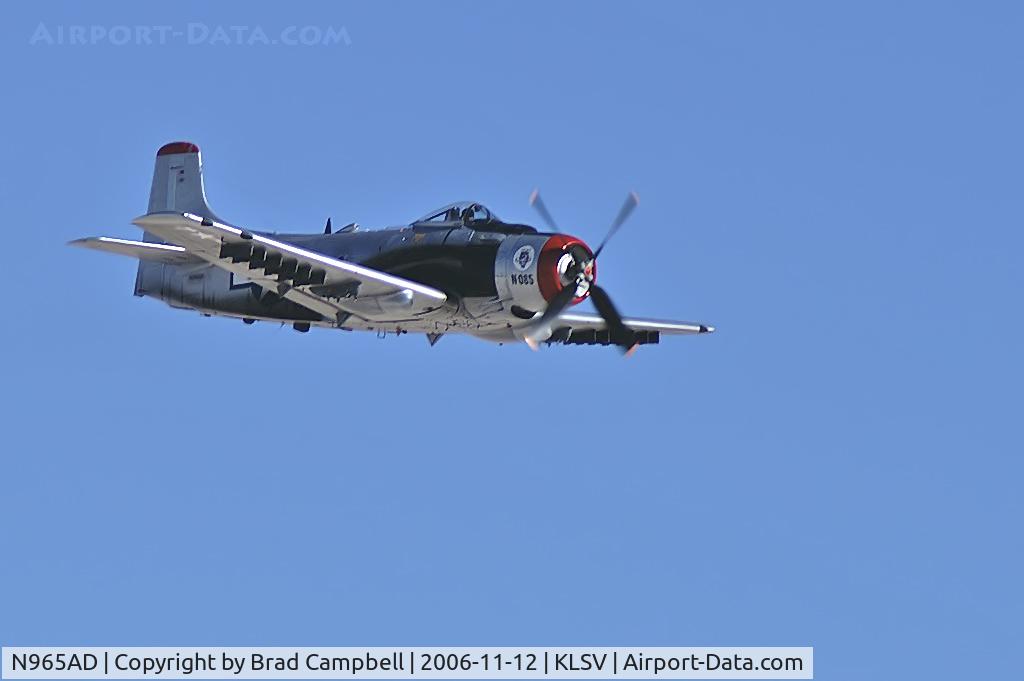 N965AD, 1952 Douglas A-1D Skyraider (AD-4NA) C/N 7765, Heritage Flight Museum - Eastsound, Washington / 1952 Douglas AD-4N(A) Skyraider - Aviation Nation 2006