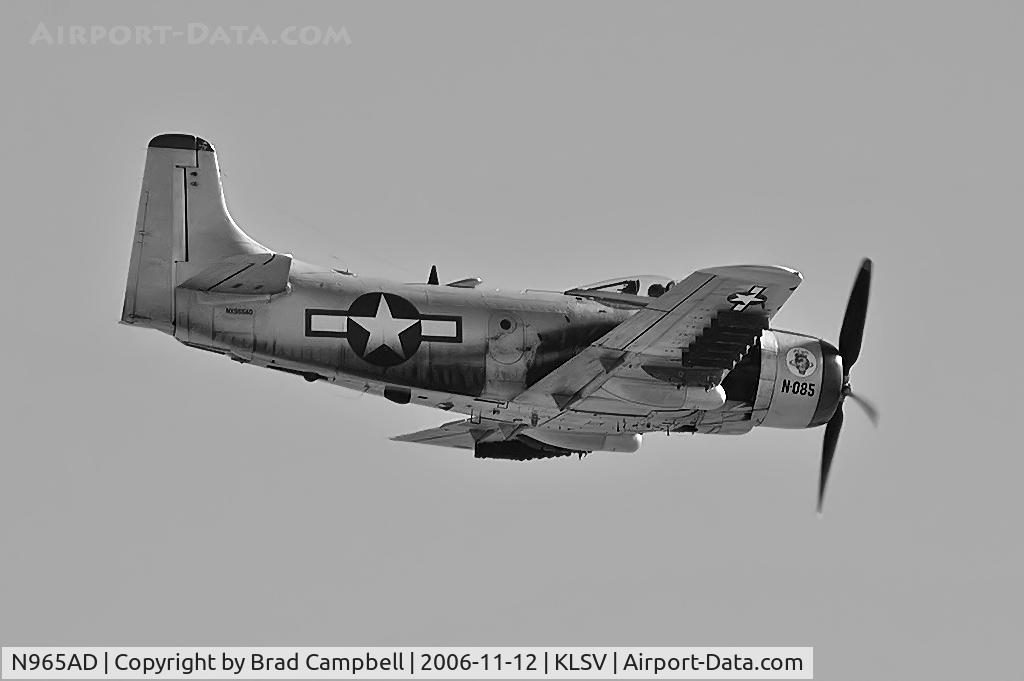 N965AD, 1952 Douglas A-1D Skyraider (AD-4NA) C/N 7765, Heritage Flight Museum - Eastsound, Washington / 1952 Douglas AD-4N(A) Skyraider - Aviation Nation 2006