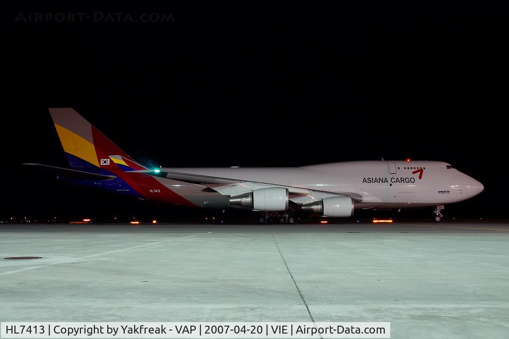 HL7413, 1991 Boeing 747-48ESF C/N 25405, Asiana Airlines Boeing 747-400
