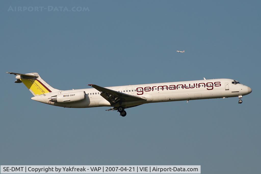 SE-DMT, 1980 McDonnell Douglas MD-81 (DC-9-81) C/N 48003, Germanwings MD80