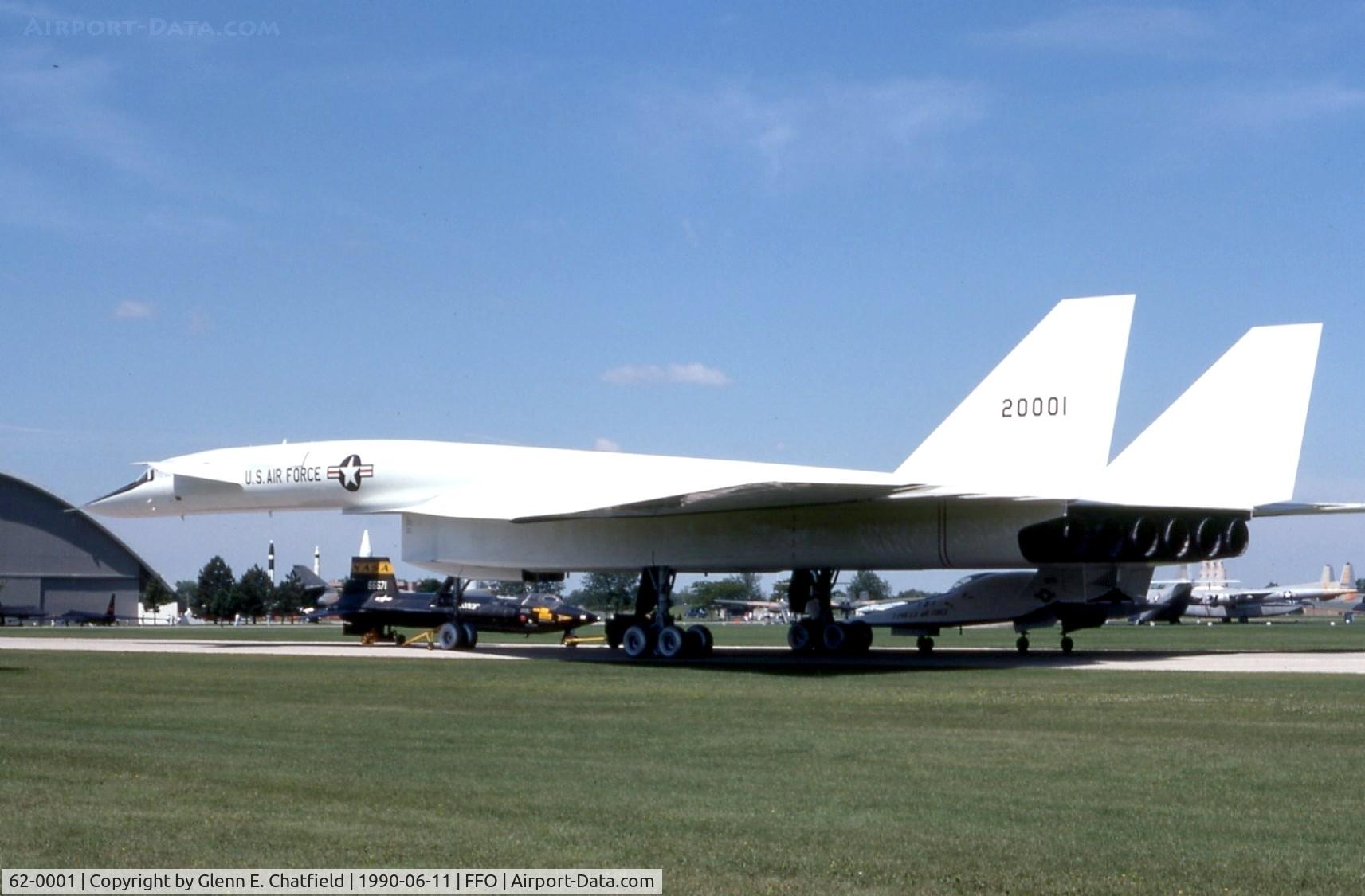 62-0001, 1964 North American XB-70A Valkyrie C/N 278-1, XB-70 at the National Museum of the U.S. Air Force