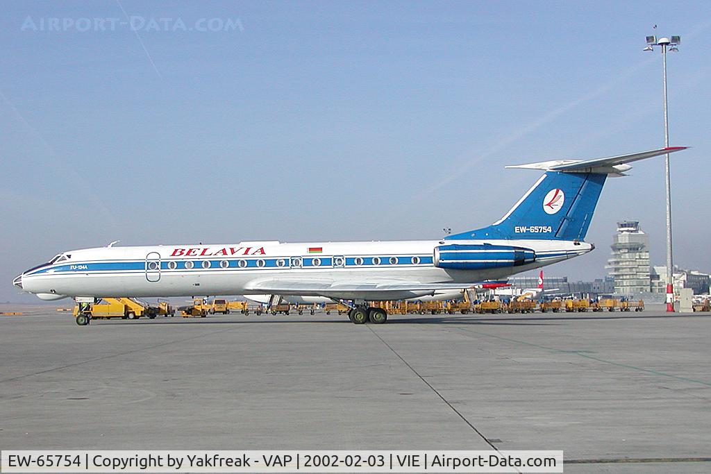 EW-65754, 1979 Tupolev Tu-134A-3 C/N 62154, Belavia Tupolev 134