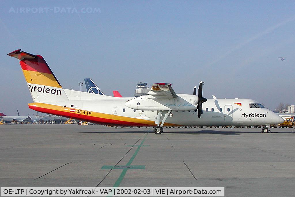 OE-LTP, 2000 De Havilland Canada DHC-8-314Q Dash 8 C/N 554, Tyrolean Airways Dash 8-300