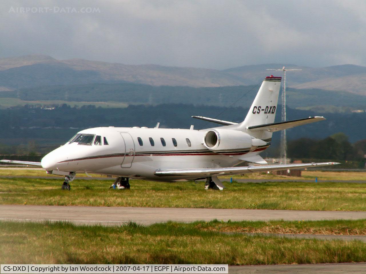 CS-DXD, 2005 Cessna 560XL Citation Excel C/N 560-5568, Cessna 560/NetJets Europe/Glasgow