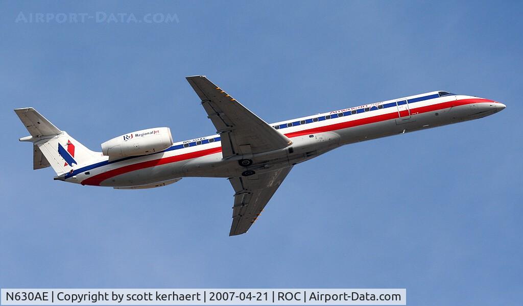 N630AE, 1999 Embraer ERJ-145LR (EMB-145LR) C/N 145132, Eagle 233 to ORD.