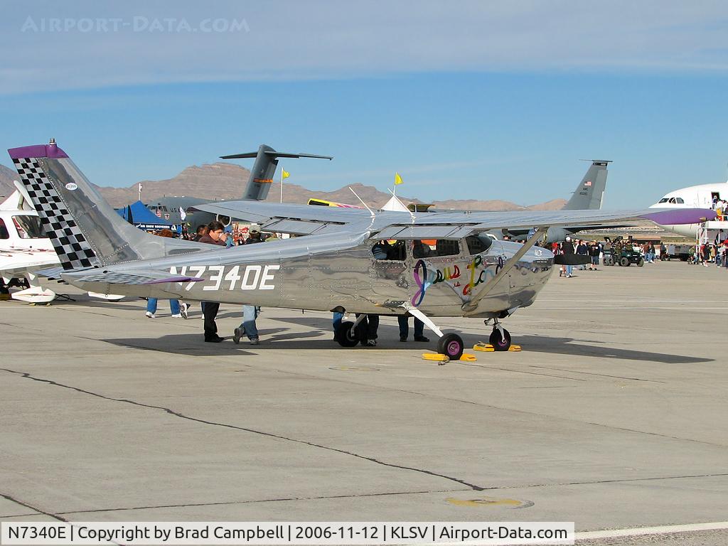 N7340E, 1959 Cessna 210 C/N 57040, John J. Stoberski - North Las Vegas, Nevada / 1959 Cessna 210 - Aviation Nation 2006