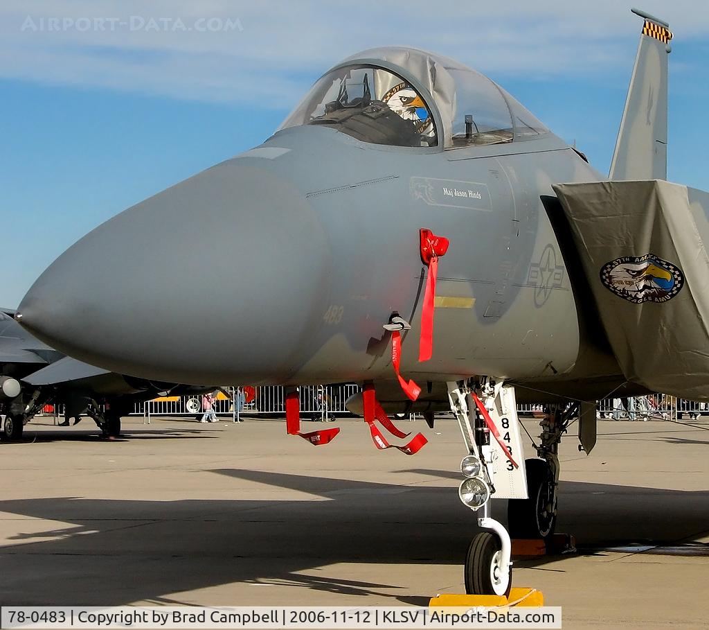 78-0483, 1978 McDonnell Douglas F-15C Eagle C/N 0464/C016, United States - US Air Force (USAF) / McDonnell Douglas F-15C Eagle (cn-464/C016) - Aviation Nation 2006