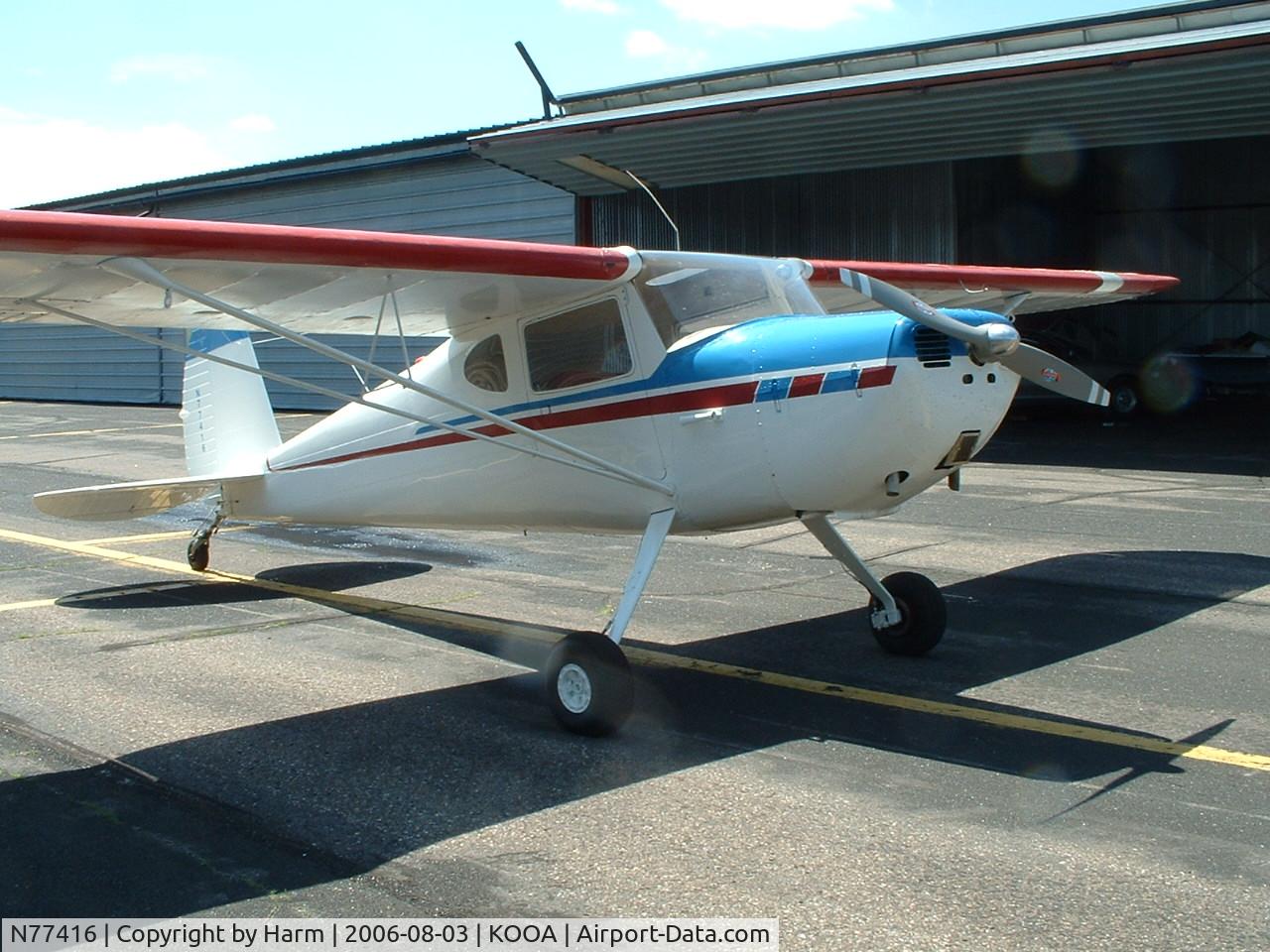 N77416, 1946 Cessna 120 C/N 11857, C120  Cont O200