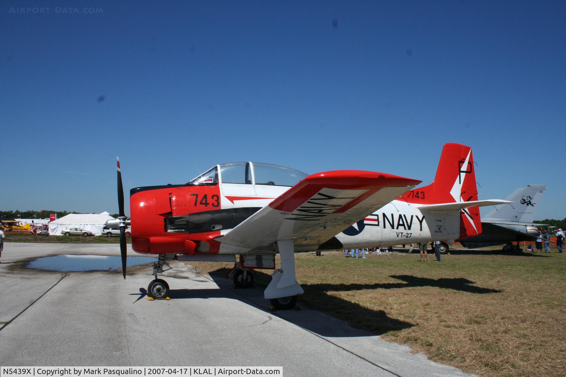 N5439X, 1956 North American T-28B Trojan C/N 200-106, North American T-28B