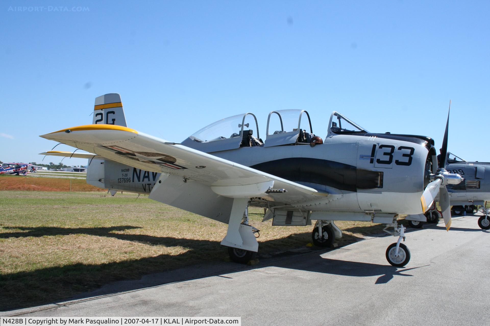 N428B, 1993 North American T-28B Trojan C/N 200-59 (137696), North American T-28B