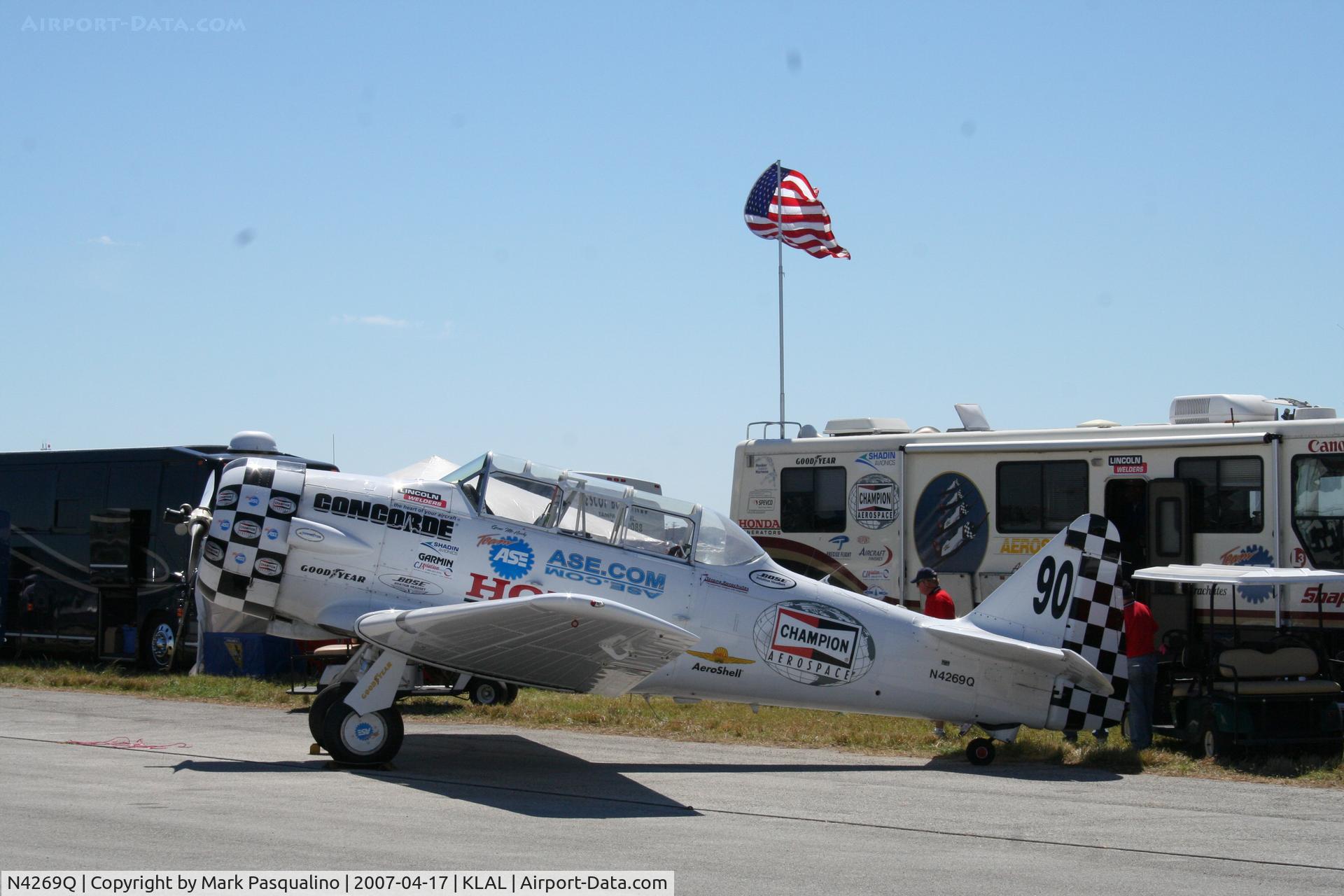 N4269Q, 1953 North American T-6G Texan C/N 197-5, North American T-6G