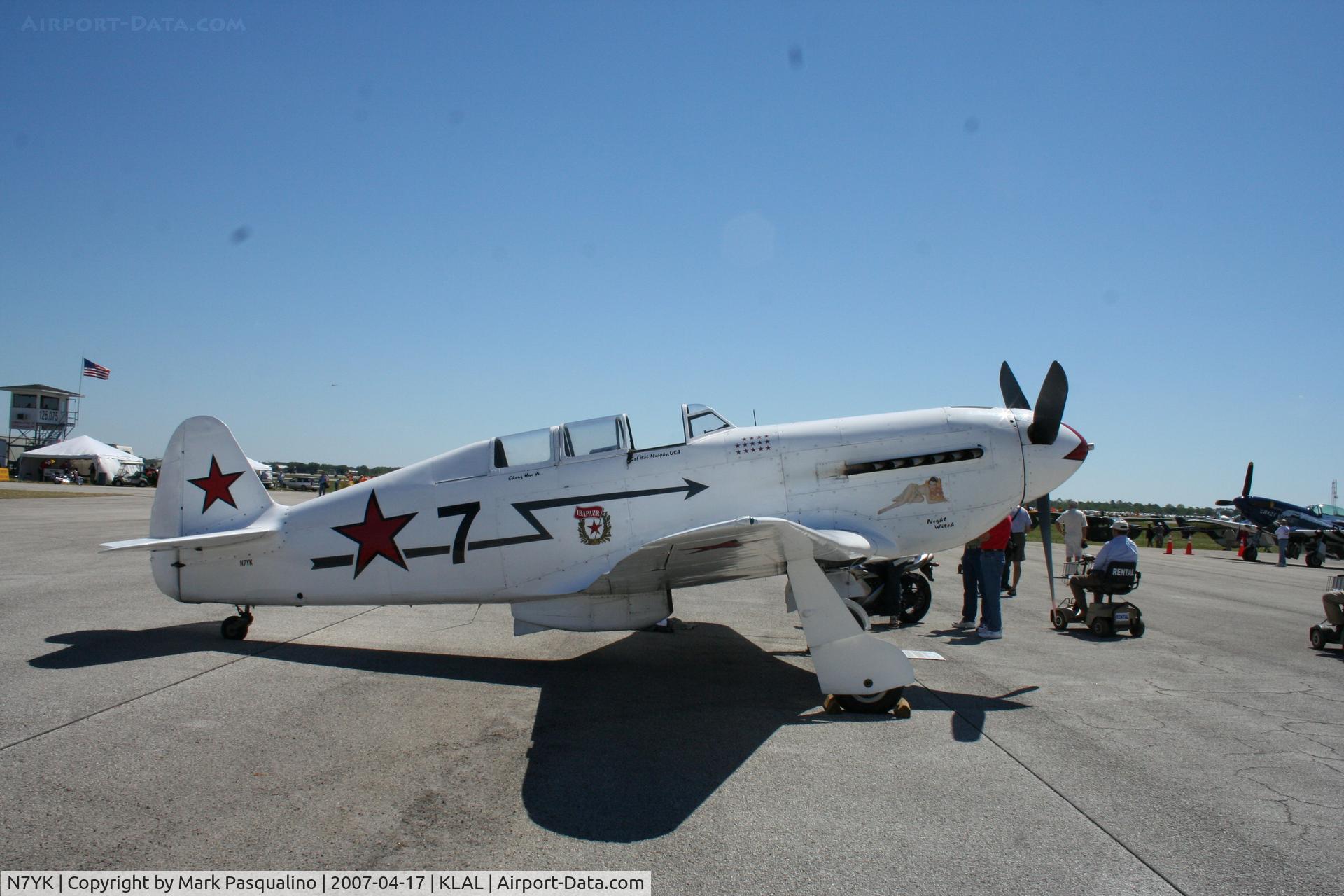 N7YK, 1996 Yakovlev Yak-11 C/N 51-24D, YAK-11