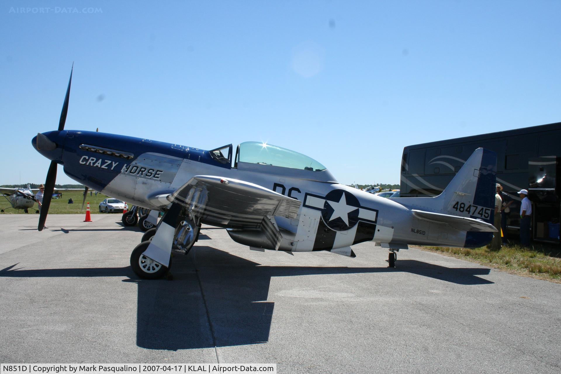 N851D, 1944 North American P-51D Mustang C/N 44-84745, North American P-51D