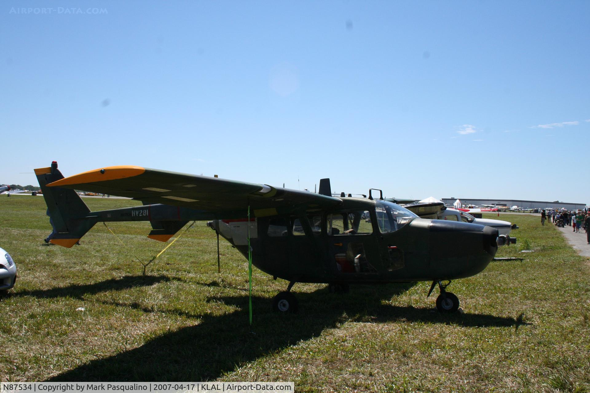 N87534, 1968 Cessna M337B (O-2A) Super Skymaster C/N 337M-0231 (68-10866), Cessna O-2A
