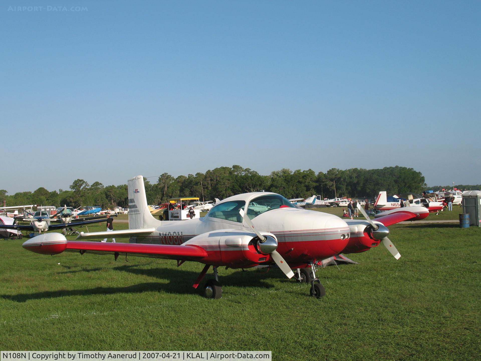 N108N, 1946 Temco D-16A Twin Navion C/N TTN-39 (NAV-4-418), Sun-n-Fun 2007