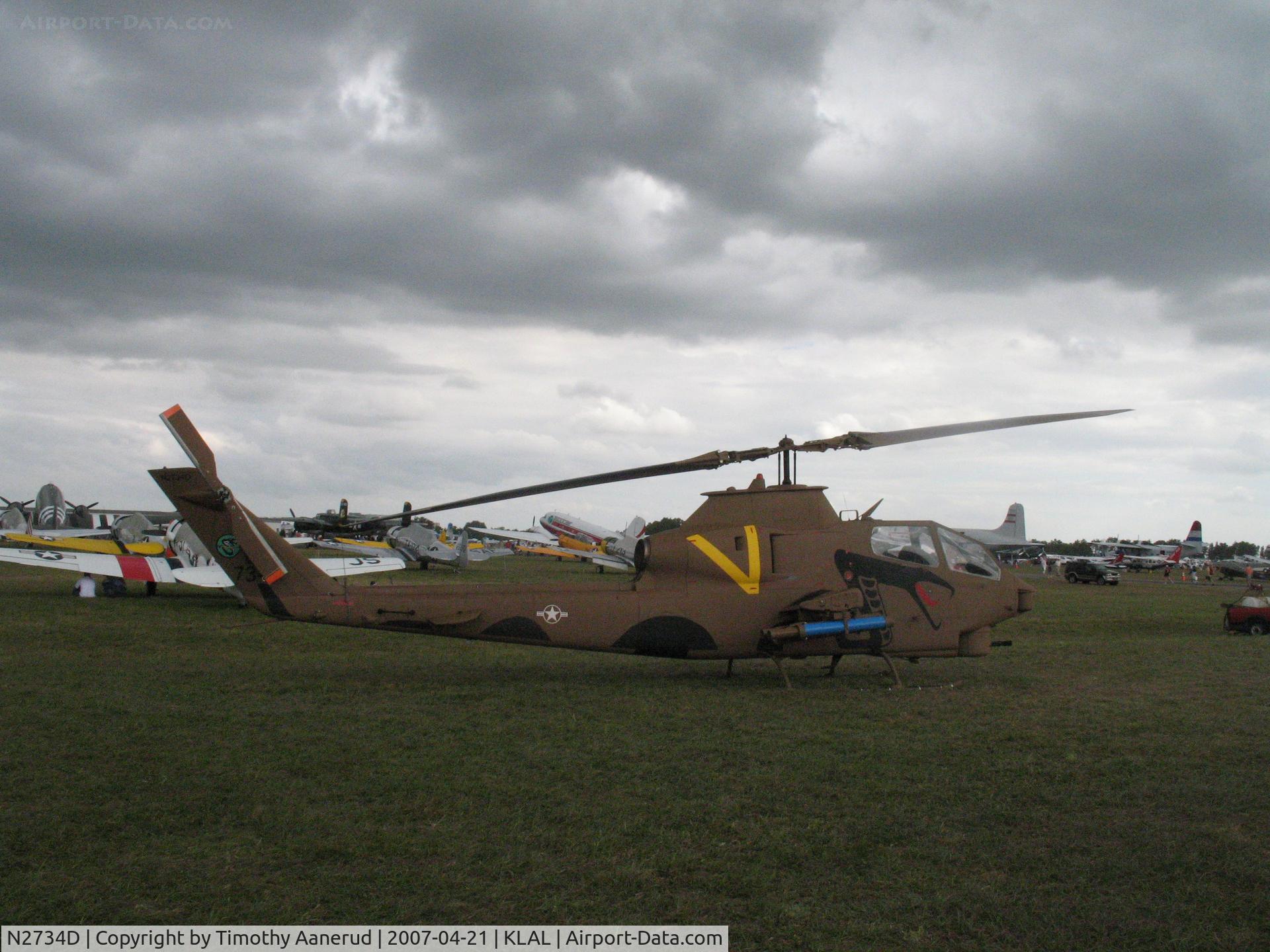 N2734D, 1977 Bell TAH-1P C/N 22072, Sun-n-Fun 2007