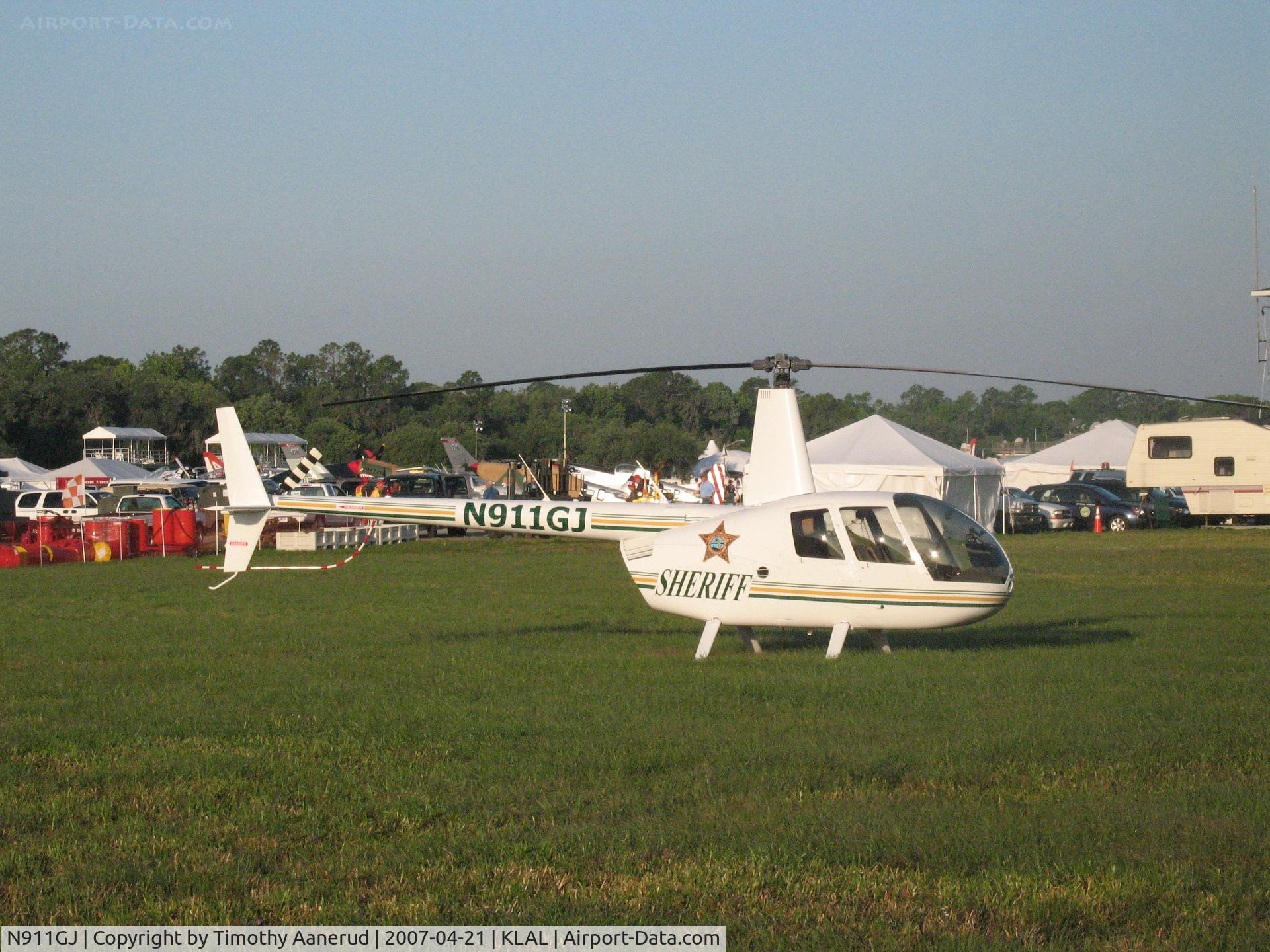 N911GJ, 2006 Robinson R44 II C/N 11054, Sun-n-Fun 2007
