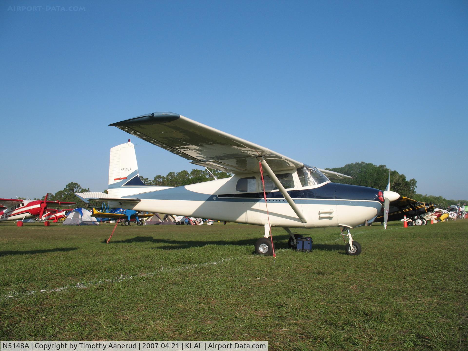 N5148A, 1956 Cessna 172 C/N 28148, 1956 Cessna 172 Skyhawk, c/n 28148, Sun-n-Fun 2007