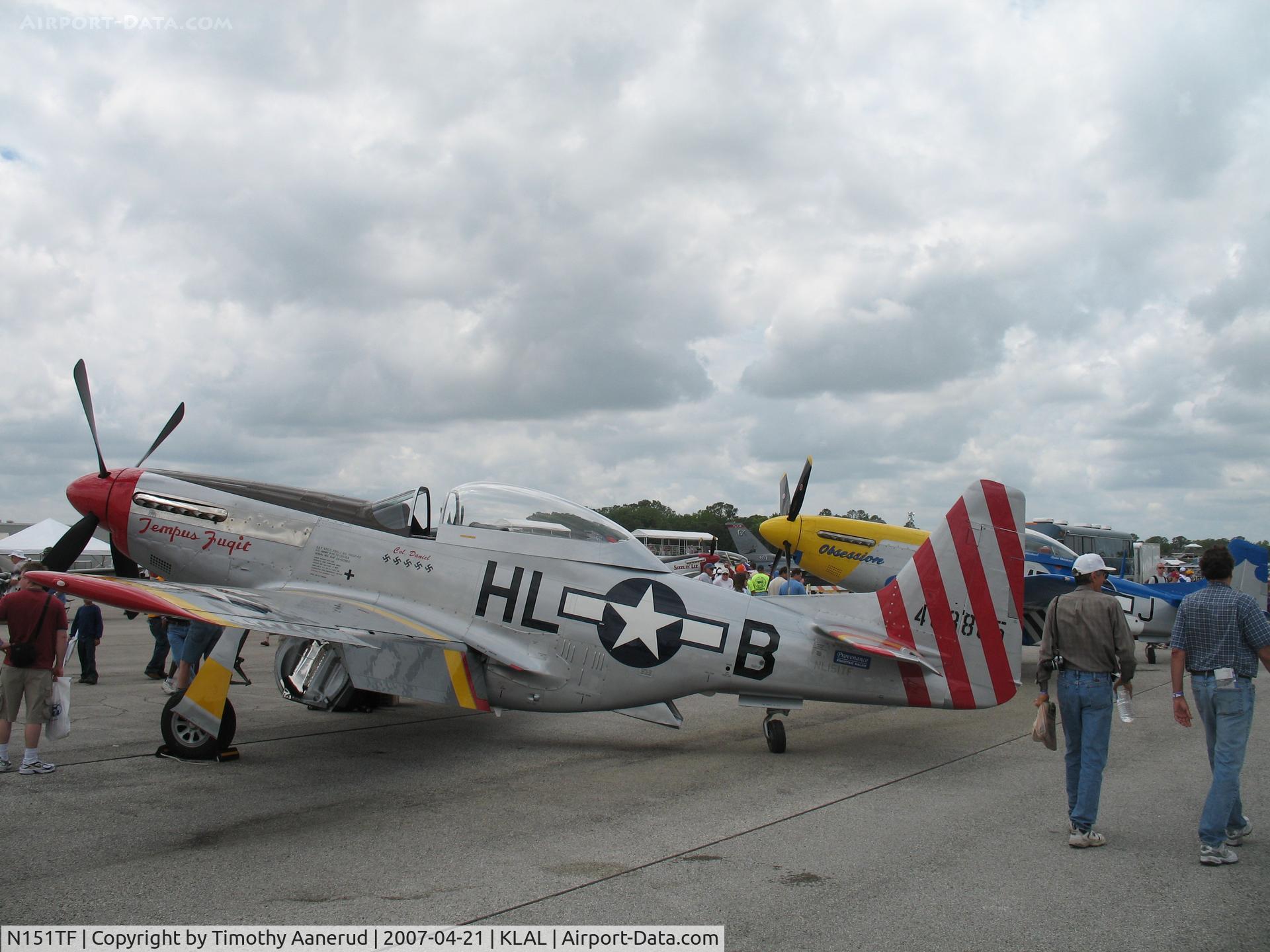 N151TF, 1944 North American P-51D Mustang C/N 122-31591 (44-63865), Sun-n-Fun 2007