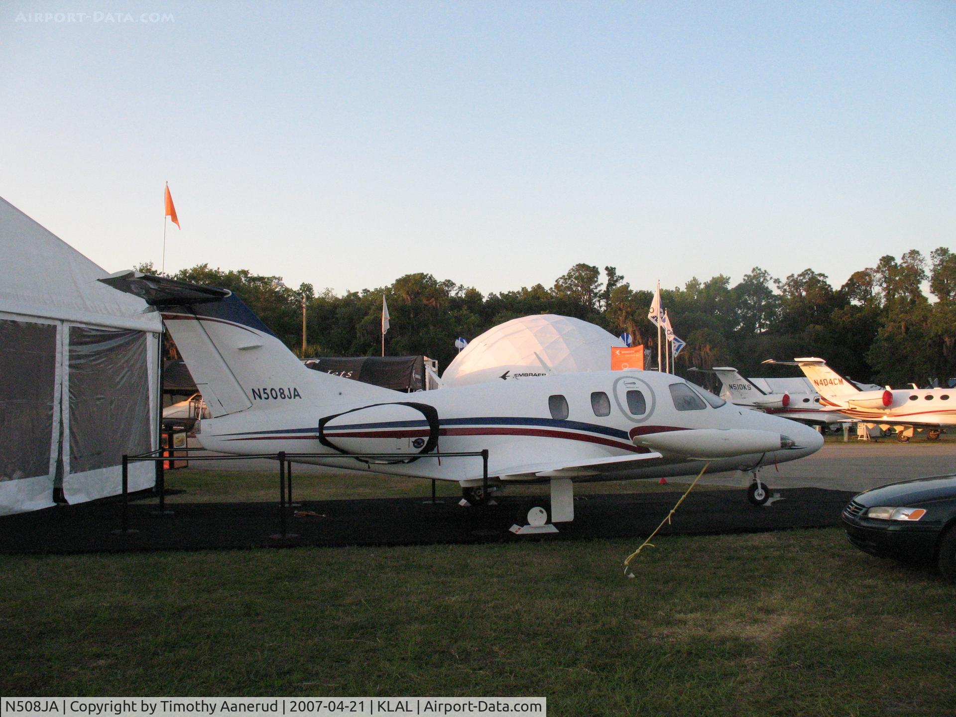 N508JA, 2006 Eclipse Aviation Corp EA500 C/N 000001, Sun-n-Fun 2007