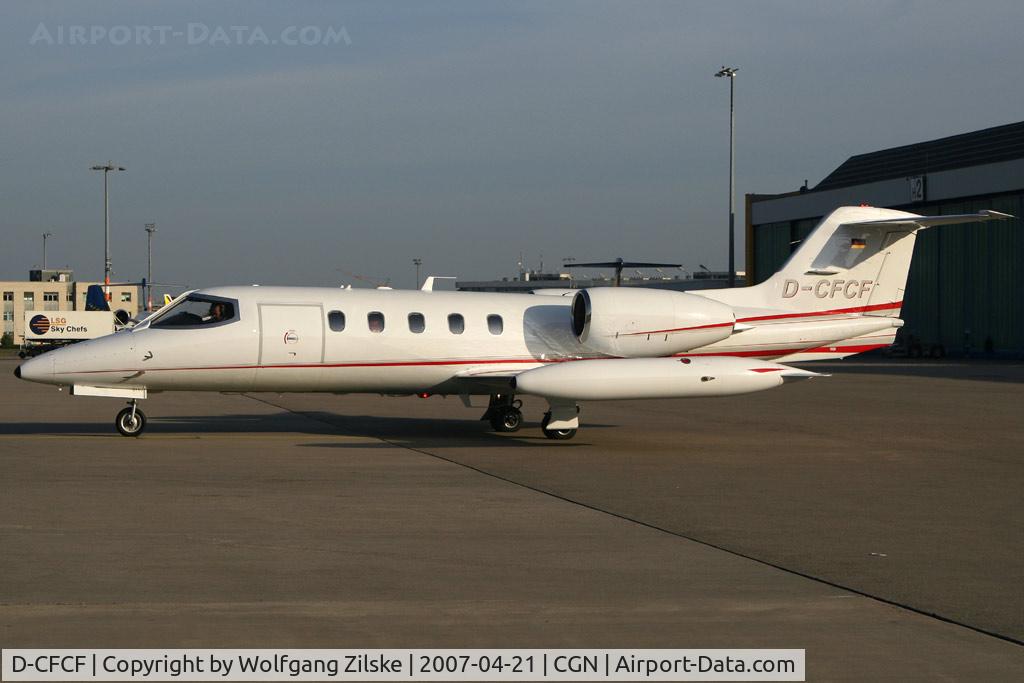 D-CFCF, 1981 Gates Learjet 35A C/N 413, visitor
