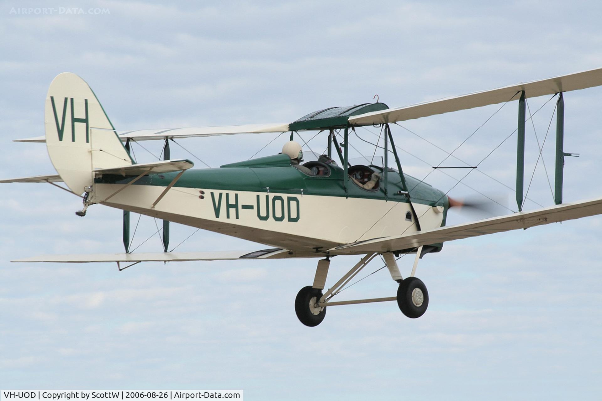VH-UOD, 1930 General Aircraft Co Ltd Genairco C/N 14, image taken at the 15th annual festival of flight Watts Bridge Memorial Airfield QLD