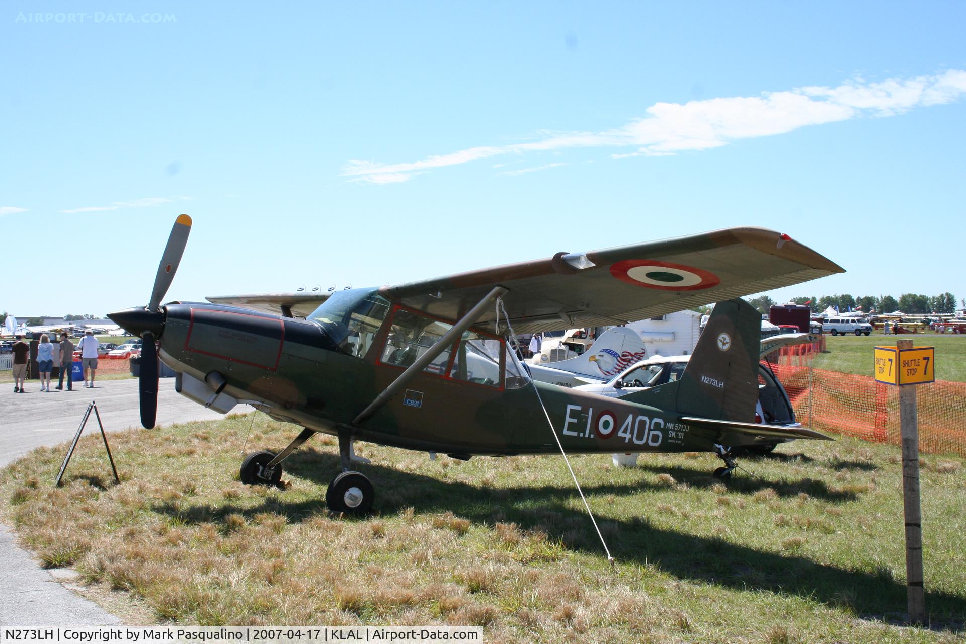 N273LH, SIAI-Marchetti SM-1019E C/N 06, SM-1019