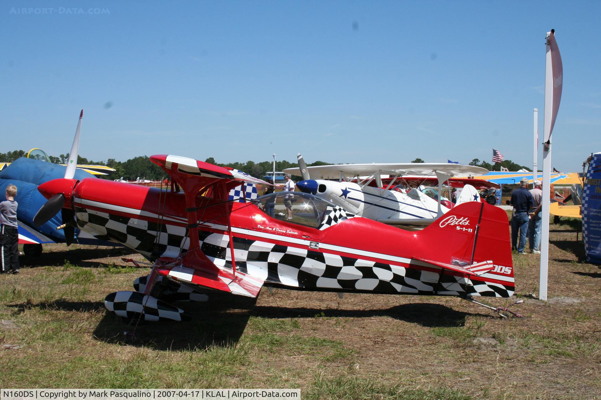 N160DS, 2004 Pitts S-1-11 Super Stinker C/N 0014, Pitts S-1-11
