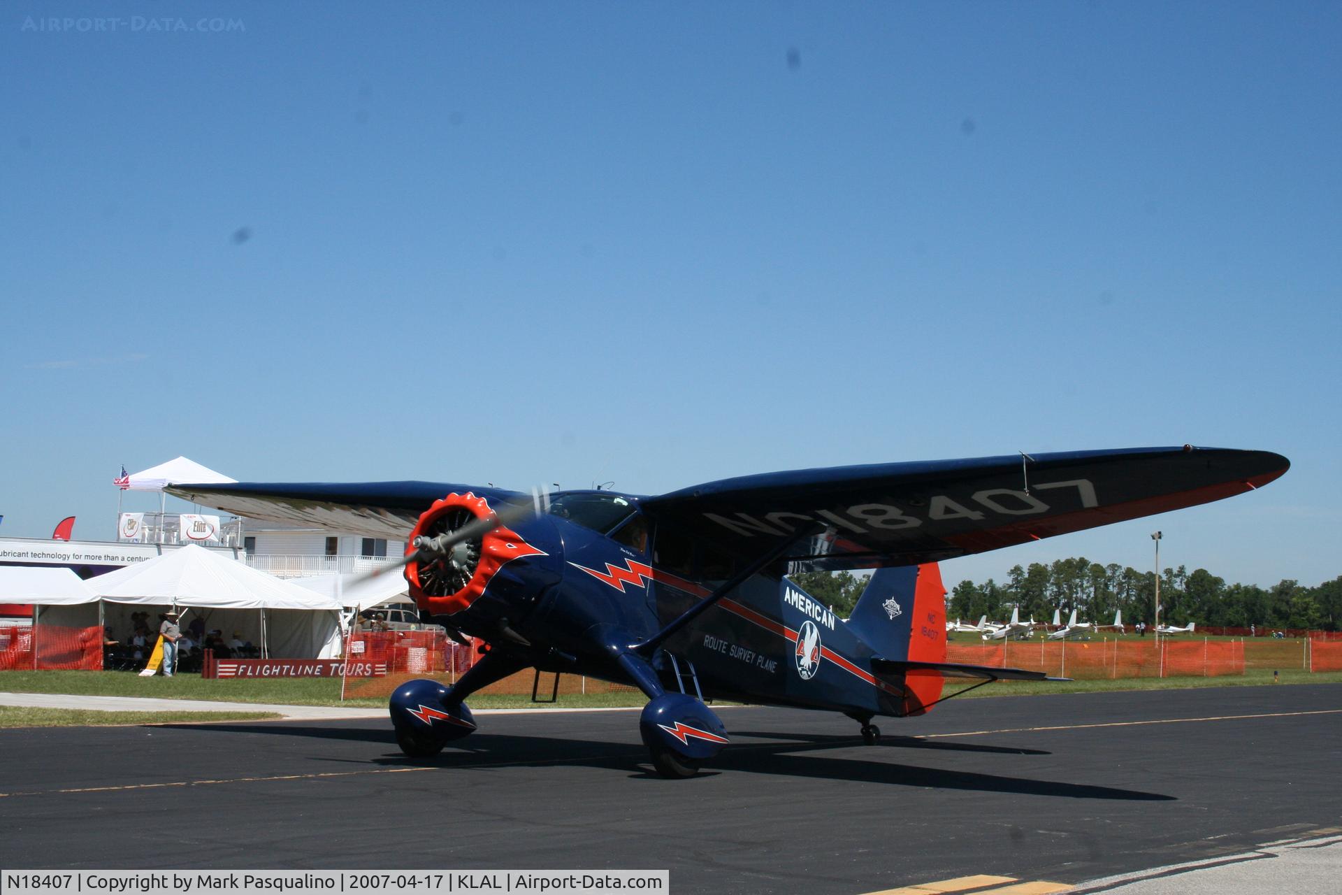 N18407, 1937 Stinson SR-9C Reliant C/N 5313, Stinson SR-9C